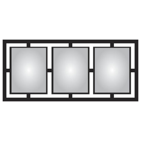 Hubert 81517 - Menu Board, 3-pocket, Wall-mount