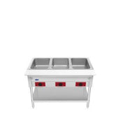 Atosa USA, Inc. EHS-OW-3 - Steam Table, Electric, 44-1/8"W X 29-1/2"D X 33-1/2"H