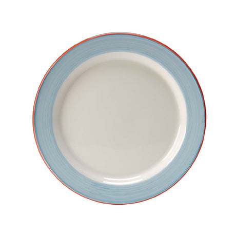 Steelite 15310211 Slimline Plate 9" Dia. Round Alumina Vitrified