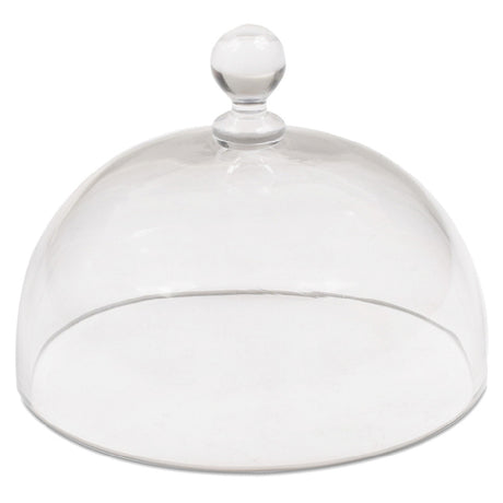 JB Prince R962 Glass Cloche 4" Dia. X 3-1/2"H Round Dome