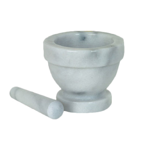 Thunder Group MRGR002 Mortar & Pestle 5" Dia. (5-1/4" X 4-1/2") Bowl Style