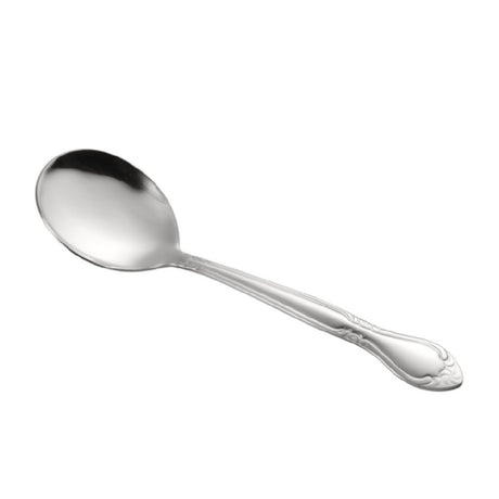 CAC China 2023-04 Elizabeth Bouillon Spoon 6"L Heavy Weight