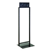Hubert 90089 - Kratos Modular Floor Display, With Sign, 23"W X 19-1/3"D X 71-1/10"H