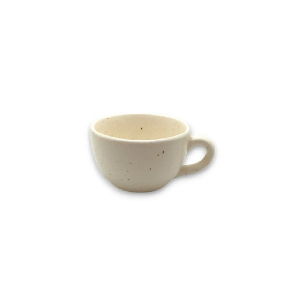 By The Earth Living CM083 Cappuccino Mug 7 Oz. Speckled