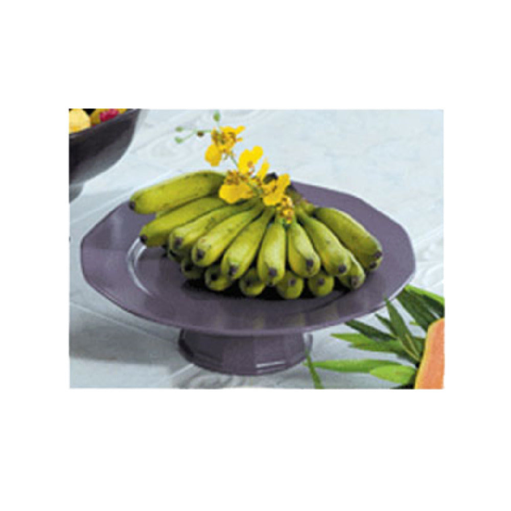 Bon Chef 90979113TANGREVISION - Prism Underliner Plate, 13" X 3-1/4"H, With Pedestal