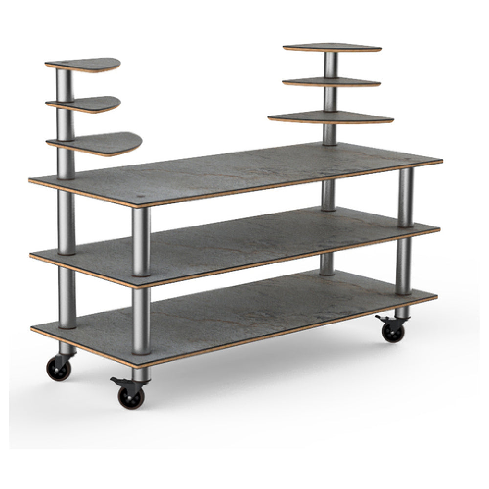 Steelite MGCMLB11GSXW Mogogo Buffet Solutions Modular Classic Multi-Shelf Station