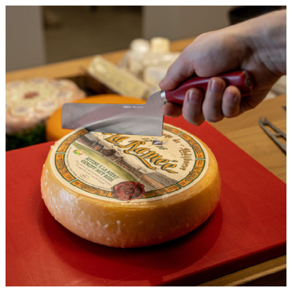 BOSKA 190011 - Boska Semi-hard Cheese Knife, 210mm Red, 2.36''W X 13.77''D X 0.78''H