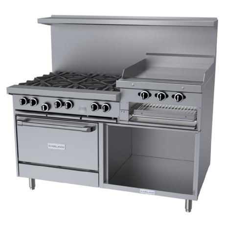 Garland Commercial Ranges G60-6R24CS - G Starfire Pro Series Restaurant Range, Gas