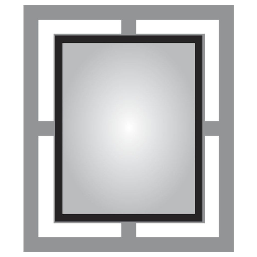 Hubert 89730 - Menu Board, 1-pocket, Wall-mount