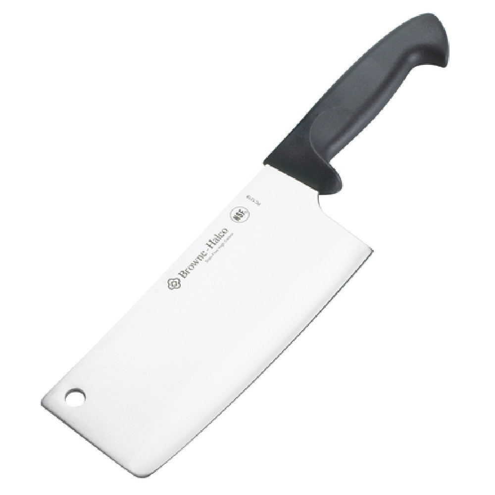 Browne Foodservice PC1218 Cleaver 8"L Stainless Steel Blade ABS Handle