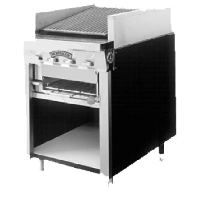 Montague Company UF-24R Legend™ Charbroiler Gas 24" Heavy Duty Range Match