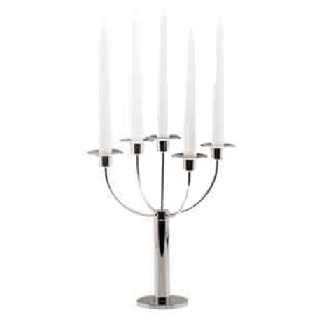 Bauscher Hepp 12.4843.0050 - Candelabra, 11-15/16"H (303mm), With (5) Candle Holders