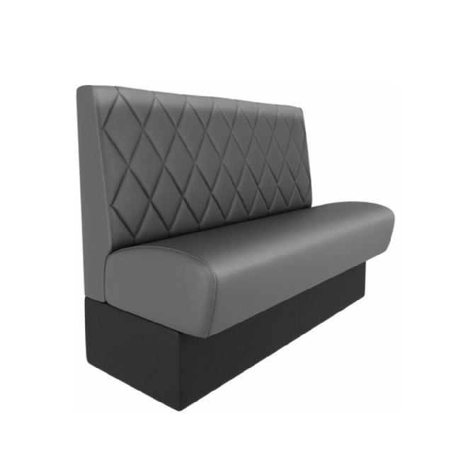 QA Group QAB-CAS-SGL-DMS Cascade Collection Banquette Booth Single Length To Be Specified
