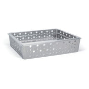 FOH BHO117BCI20 1/2 Size Dots Housing/Pan Set Shallow Silver Includes One BHO115BCI20 1/2 Size Dots Housing Shallow Silver