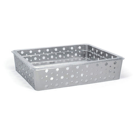 FOH BHO117BCI20 1/2 Size Dots Housing/Pan Set Shallow Silver Includes One BHO115BCI20 1/2 Size Dots Housing Shallow Silver