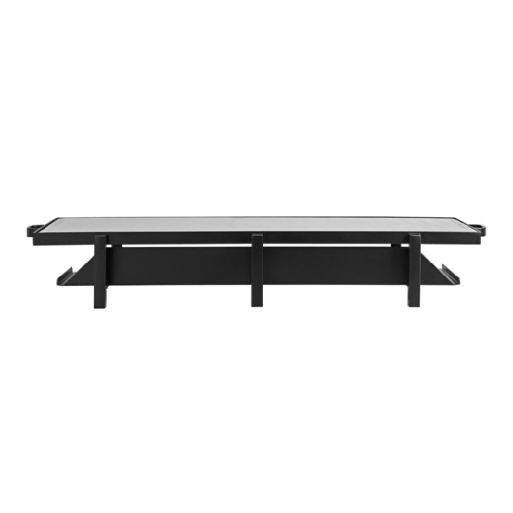 Steelite DW08H40KBK - Heater Stand Tower, 40.0"W X 14.0"H, With Aluminum Top
