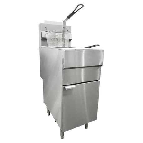 Omcan 44225 (CE-CN-0023-FN) Fryer Natural Gas Floor Model