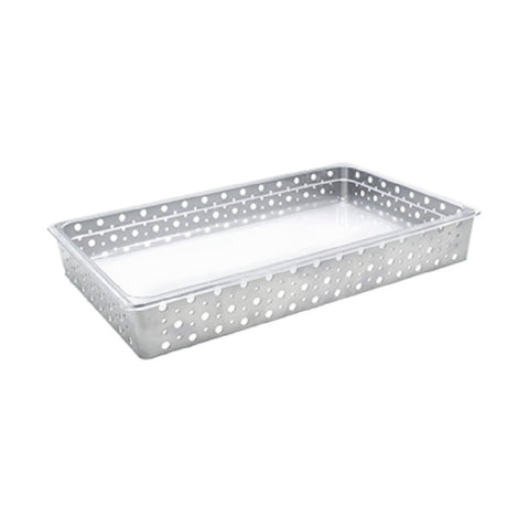 FOH BHO071BCI20 Full Size Dots Housing/Pan Set Shallow Silver Includes One BHO066BCI20 Full Size Dots Housing Shallow Silver