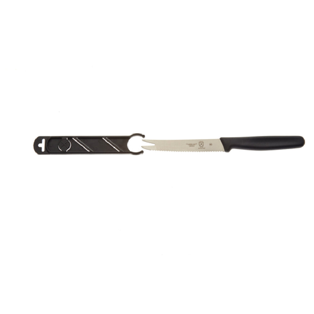 Mercer Culinary M33930B Bar Knife 4-1/4" Wavy Edge