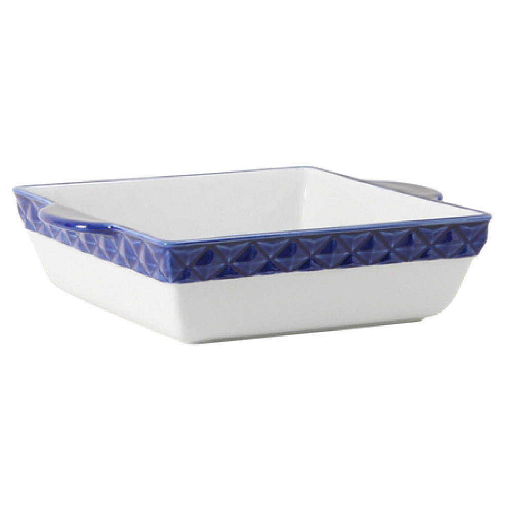 Tuxton EAC-401 Casserole Dish 3-1/4 Qt. 12"L X 10"W X 3"H (10"L Without Handle)