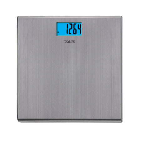 Taylor 74034102 Digital Bath Scale 440 Lb Capacity 3" Display