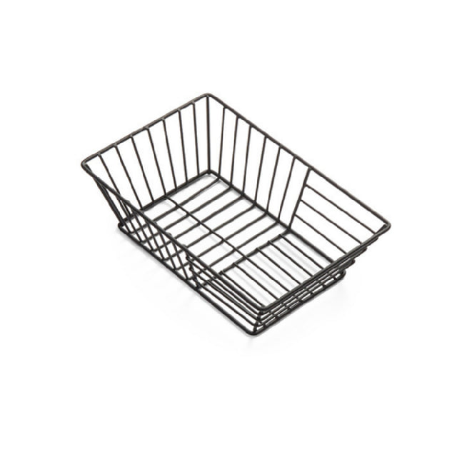 American Metalcraft STR9 - Basket, Nestable Rectangular, 9" L X 6" W X 2.5" H Clean Lines