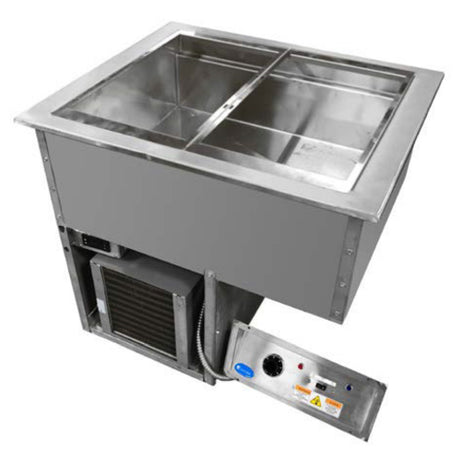 Randell RCHB-2-208-AF Drop-In Hot/Cold Food Unit Electric (2) 12" X 20" Pan Size