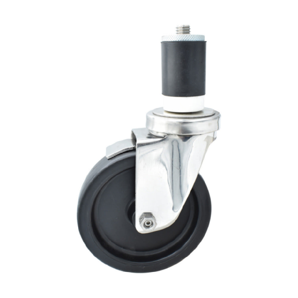 BK Resources 5SS-3RA-LDP-TLB - Swivel Caster, 1-1/2" Expanding Stem, 5" Polyolefin Wheel