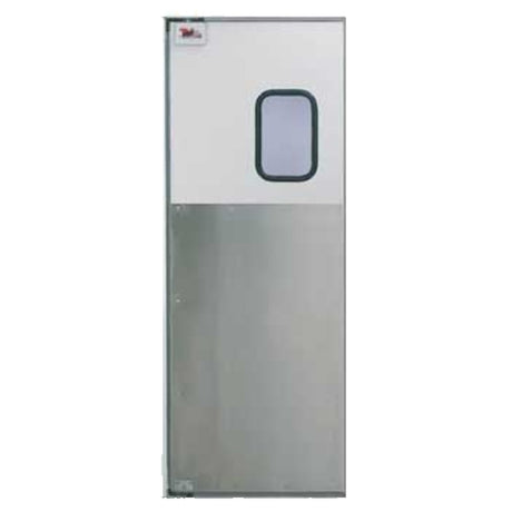 Curtron SPD-30-AL-3084 Service-Pro® Series 30 Swinging Door 30” X 84” .032” Tempered Aluminum With Satin Anodized Finish Exterior