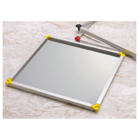 Matfer 370105 Stacking Frame Set 13-3/4"L X 13-3/4"W X 1/3"H Includes: (1) 18/10 Stainless Steel Base Sheet And (1) Aluminum Frame