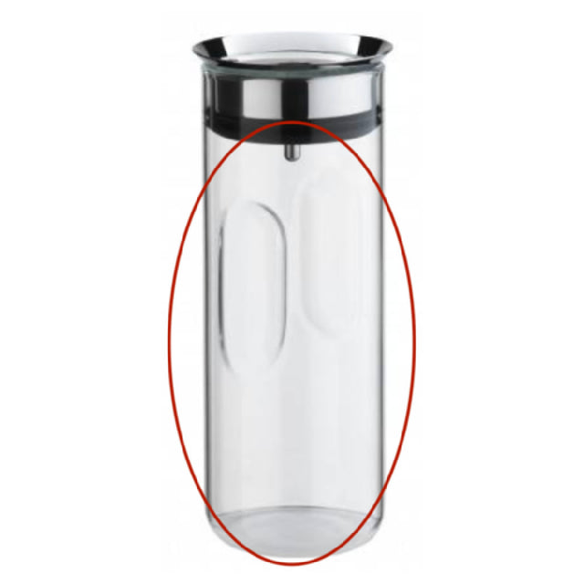 Bauscher Hepp 60.5103.9990 - Replacement Water Decanter, For 06.5103.6040,1.25 Liter (42.3 Oz.)
