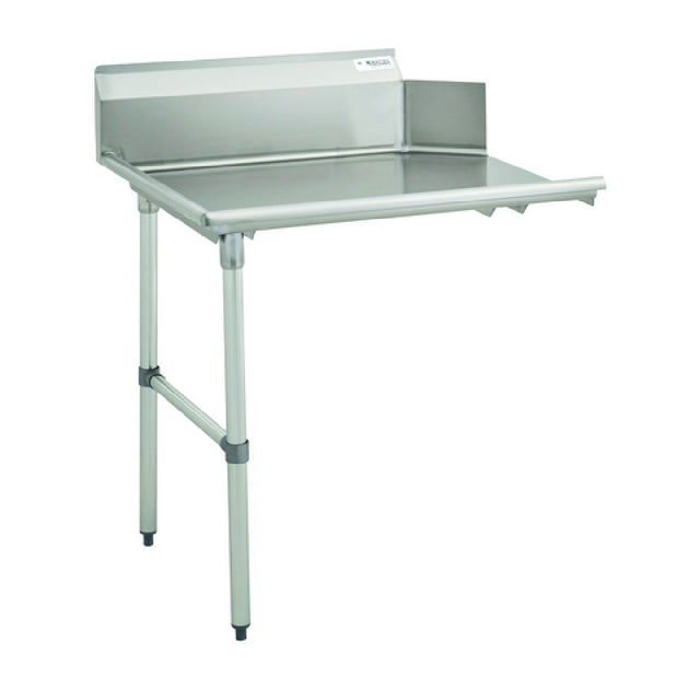 Hubert 37836 - Kratos Clean Dishtable, 36"W X 30"D X 44-3/4"H, 16 Ga 304 Stainless Steel