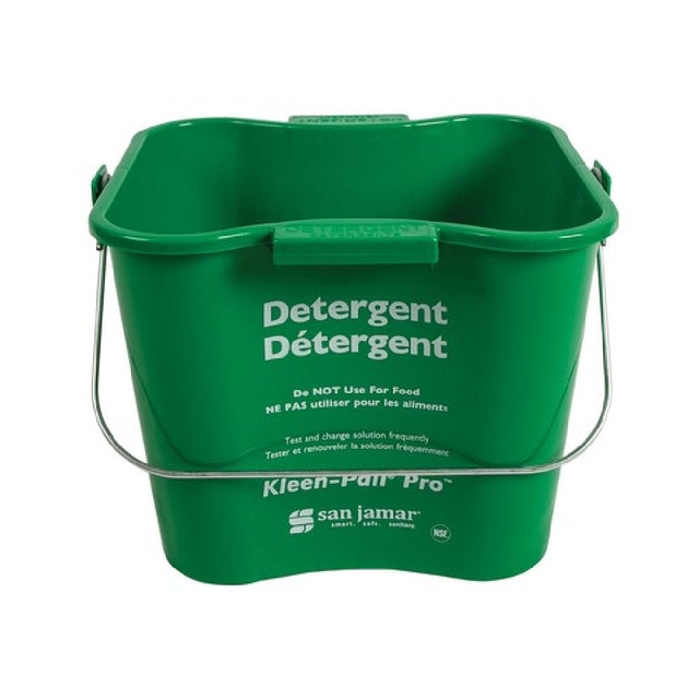 Royal Industries SJ KPP 196 GN Kleen-Pail® Pro™ 6 Qt. Rounded Corners