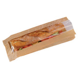 PacknWood 210SANDB34F - Sandwich Bag, 3.9 X 1.6 X 13.8", With Window