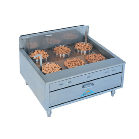Comstock-Castle 2932SF Flat Bottom Funnelcake-Doughnut Fryer Countertop Gas
