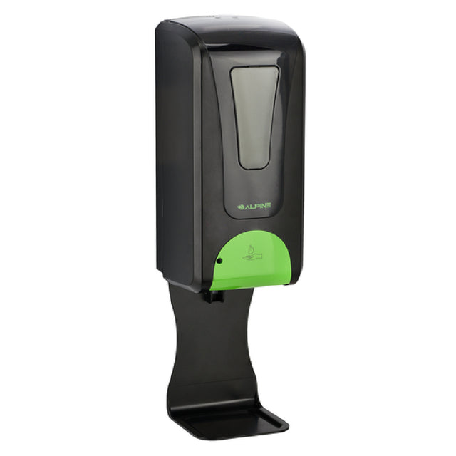 Alpine Industries ALP430-F-T-BLK Soap & Hand Sanitizer Foam Dispenser 4-1/2"W X 6-1/10"D X 18-1/10"H