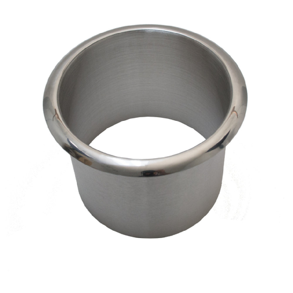 Advance Tabco A-6 Stainless Steel 5-1/2" Open Waste Chute (requires Optional SU-34 Top Cut Out For Use With Tables Or Bar Equipment)