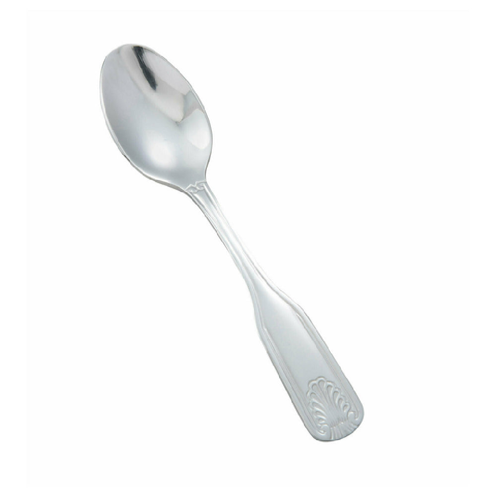 Winco 0006-09 Demitasse Spoon 4-5/8" 18/0 Stainless Steel