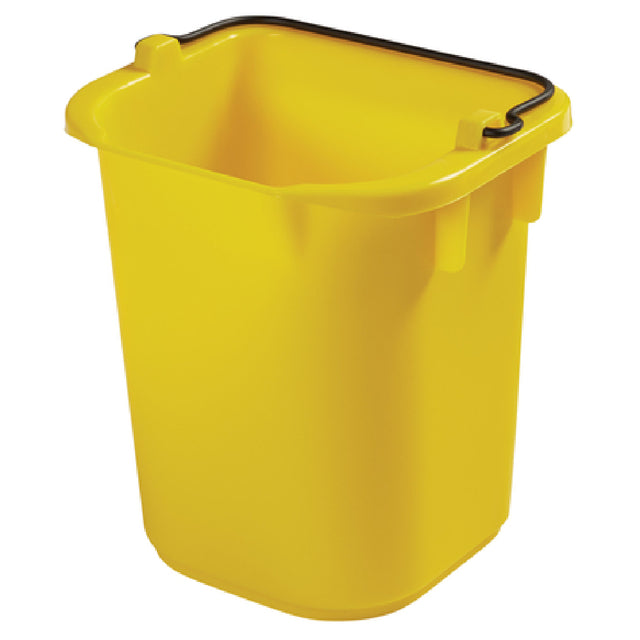 Rubbermaid 1857374 - Executive 5 Quart Pail, Heavy Duty, Yellow