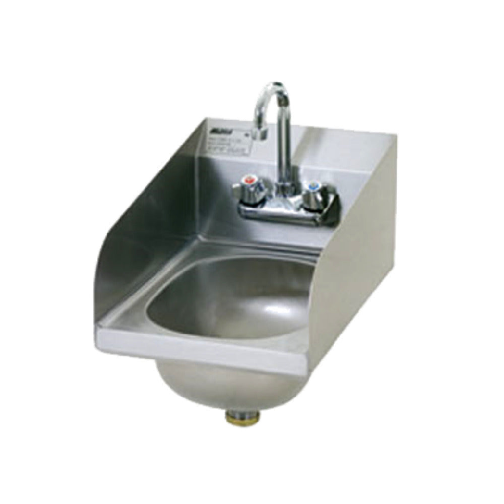 Eagle HSAN-10-F-LRS-1X Hand Sink Wall Mount 9-3/4" X 13-1/2" X 6-3/4" Deep Bowl