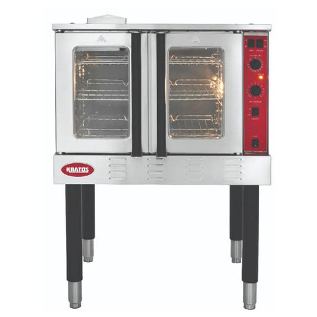 Hubert 40256 - Kratos 29Y-056 Electric Convection Oven, 40-1/8"W X 43-1/2"D X 56-1/8"H