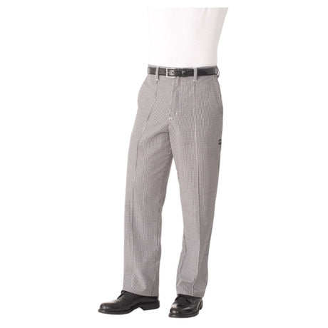 Chef Works BWCP00038 Essential Chef Pants Front Seams Belt Loops