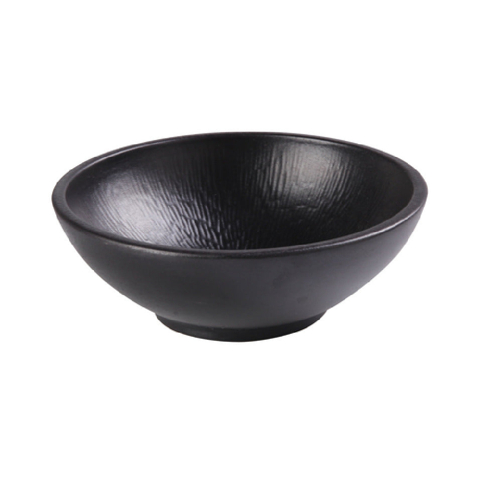 Yanco NB-806 Noble Black Nappie Bowl 14oz. 6-1/8"Dia X 2-1/4"H