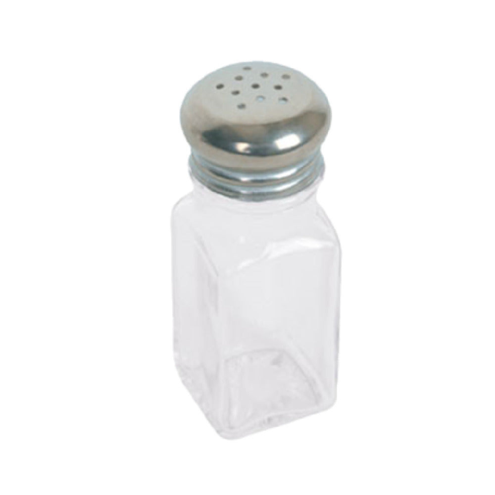 Thunder Group GLTWSS002 Salt/Pepper Shaker 2 Oz. Capacity Square Glass Base