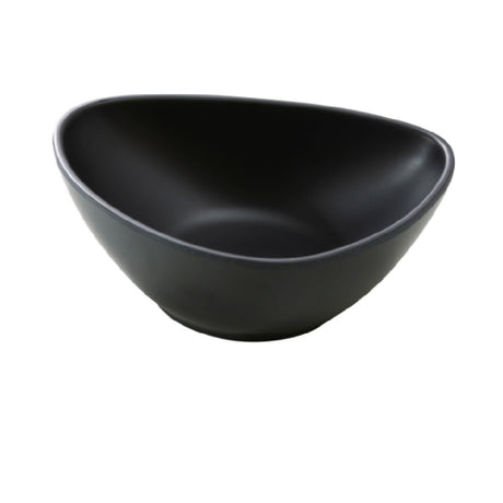 Yanco MO-206BK Moderne Plate 12 Oz. 6"L X 4-1/2"W X 2"H