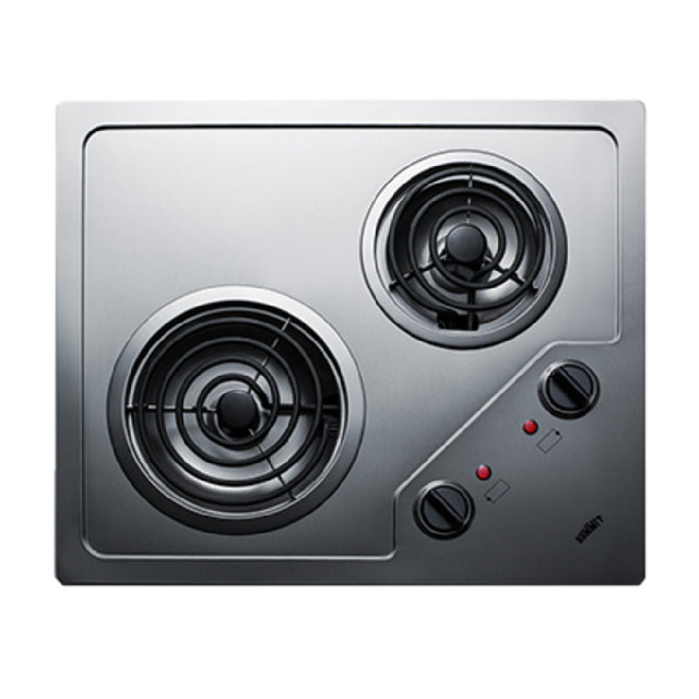 Summit CR2B122 Radiant Cooktop Electric 21-1/4" W