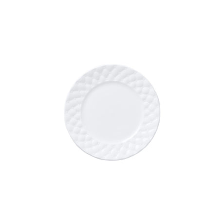 Steelite 85000AND0675 - Rim Plate, 6.5", Whiteware
