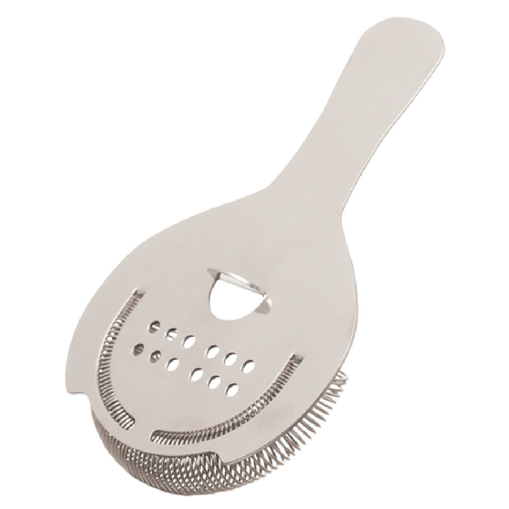 Harold Import Co. 48027 HIC Deluxe Cocktail Strainer 6" X 3-3/4" Built-in Coil Spring