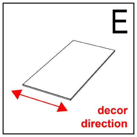 Bauscher Hepp VE-20012 - Venta® 1 X COMPACT TOP ELEMENTS, Compact Laminate