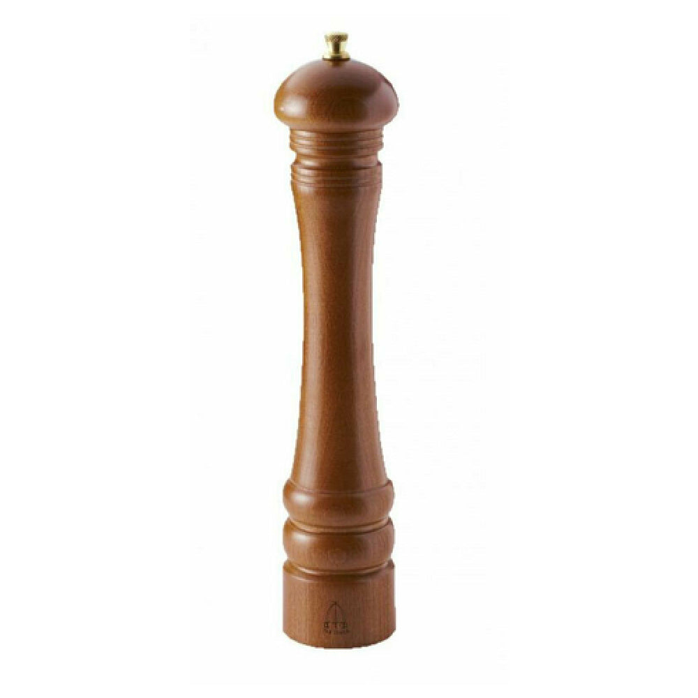 Omcan 43710 (43710) TRE SPADE Pepper MIll 26 Cm (10") Tall Dark Italian Beech Wood Finish